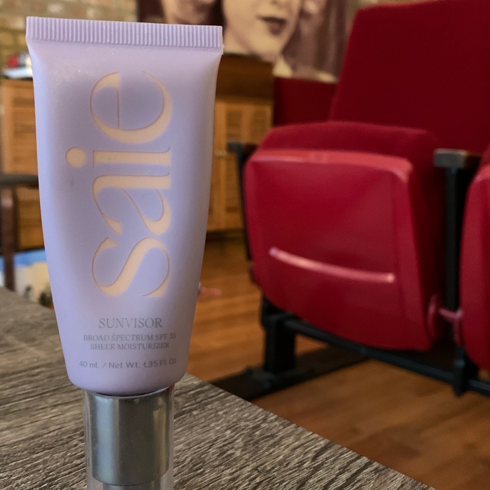 Saie Sunvisor 35spf sheer moisturizer
